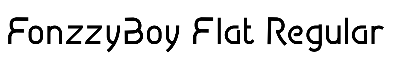 FonzzyBoy Flat Regular
